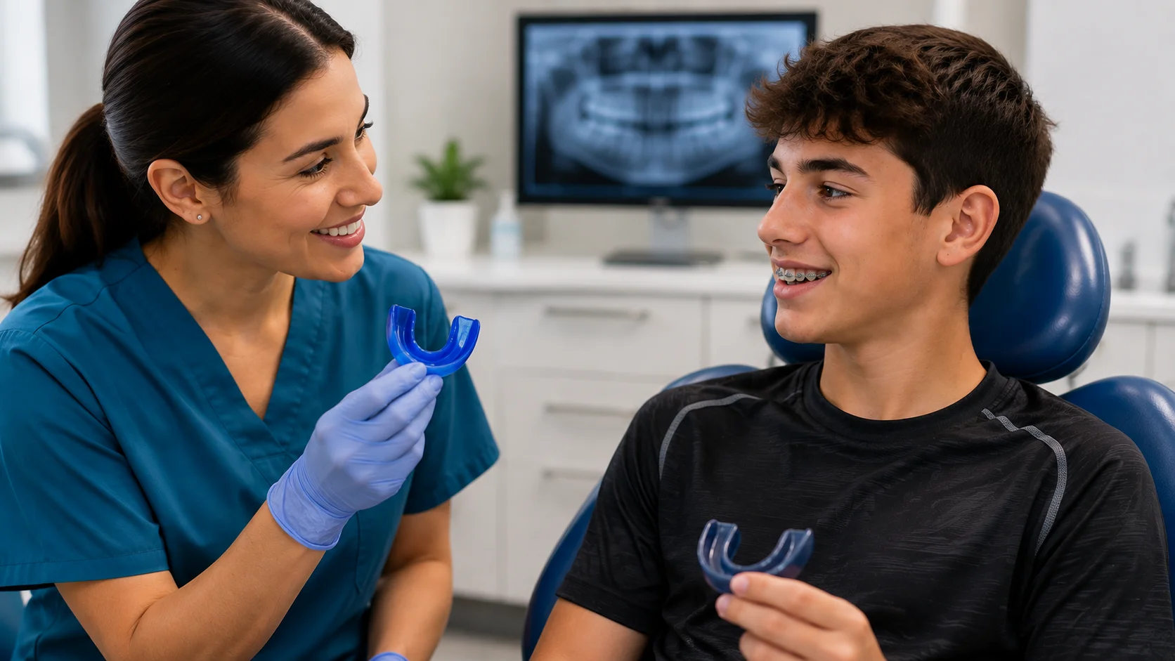 Can Athletes with Braces Wear a Mouthguard