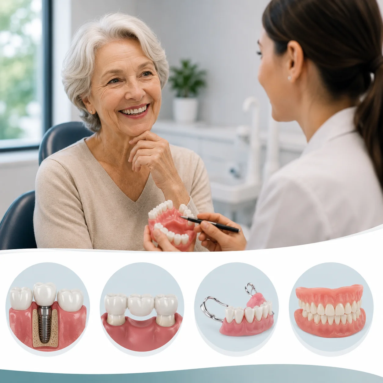 Missing Teeth Treatment Options at Dean Park Dental