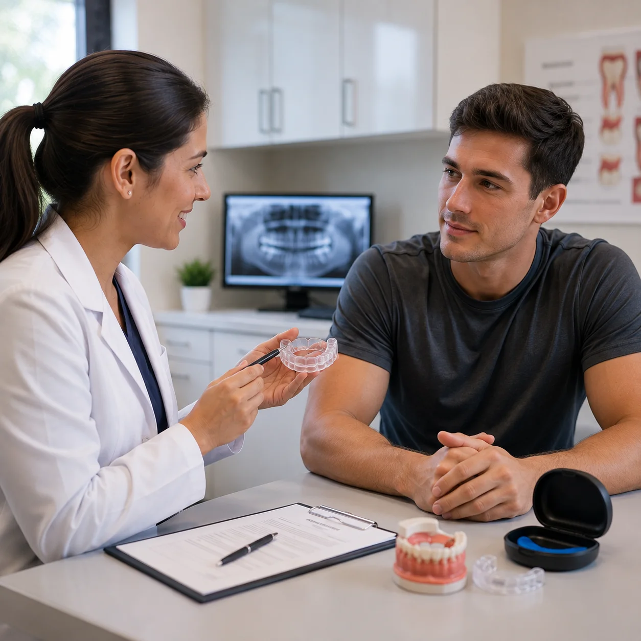 What Happens During a Mouth Guard Consultation