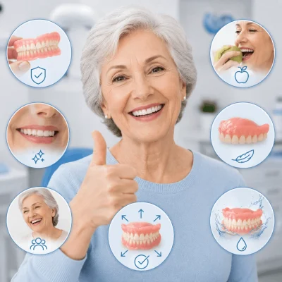 Benefits of Modern Dentures - Dean Park Dental