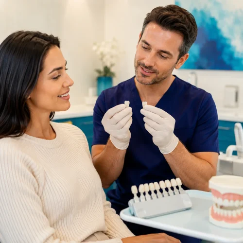 Porcelain vs Composite Veneers - Dean Park Dental